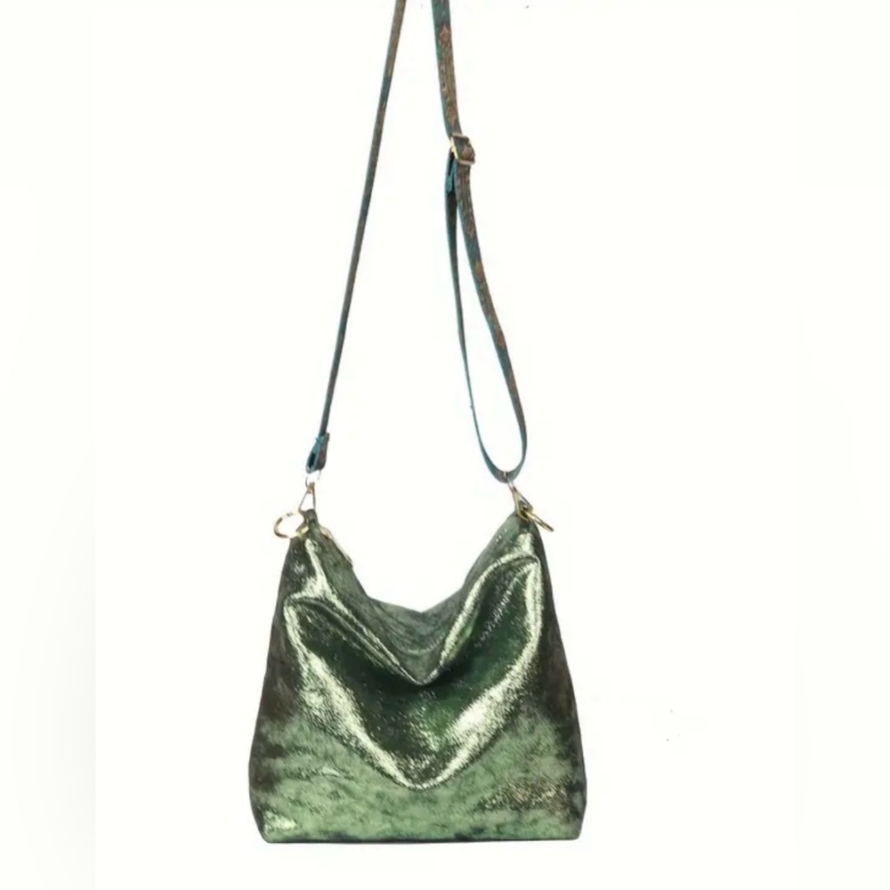 💰💰💰BOGOHO 💰💰💰Green Shimmery Crossbody